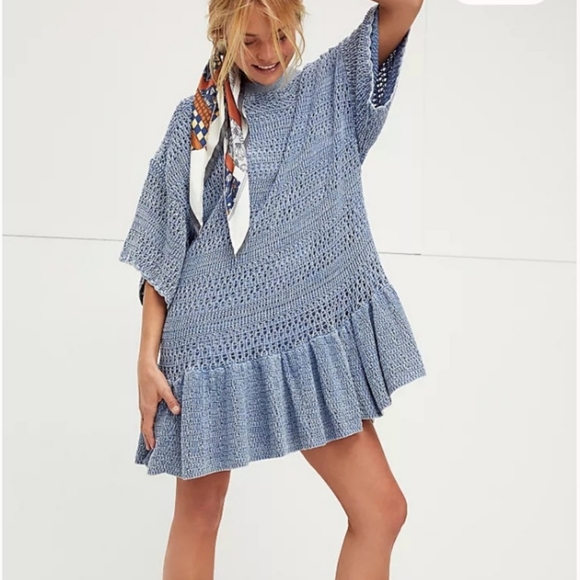 NWT Free People Sistine Mini Dress